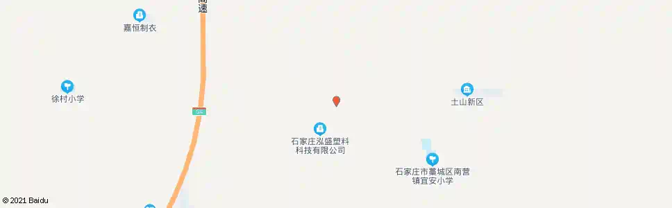 石家庄土山村西口_公交站地图_石家庄公交_妙搜公交查询2025