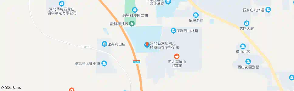 石家庄幼师学校_公交站地图_石家庄公交_妙搜公交查询2025