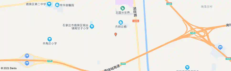 石家庄南甘子东口_公交站地图_石家庄公交_妙搜公交查询2025