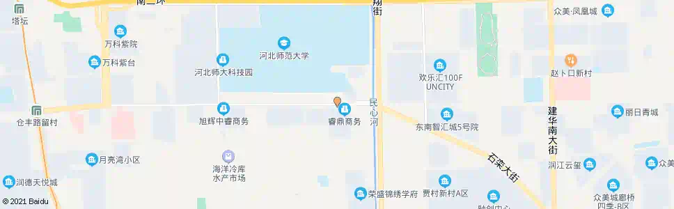 石家庄南栗北_公交站地图_石家庄公交_妙搜公交查询2025