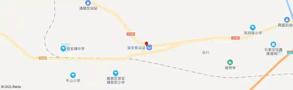石家庄宜安_公交站地图_石家庄公交_妙搜公交查询2025