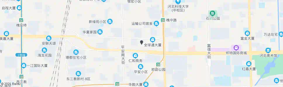 石家庄邮电园_公交站地图_石家庄公交_妙搜公交查询2025