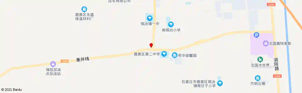 石家庄羊角庄_公交站地图_石家庄公交_妙搜公交查询2025