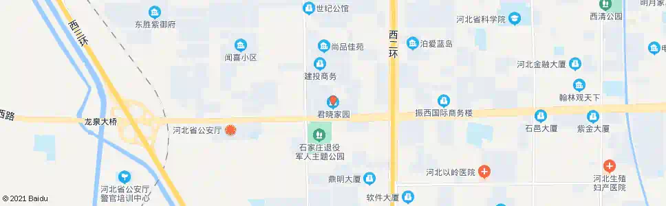 石家庄君晓家园_公交站地图_石家庄公交_妙搜公交查询2025