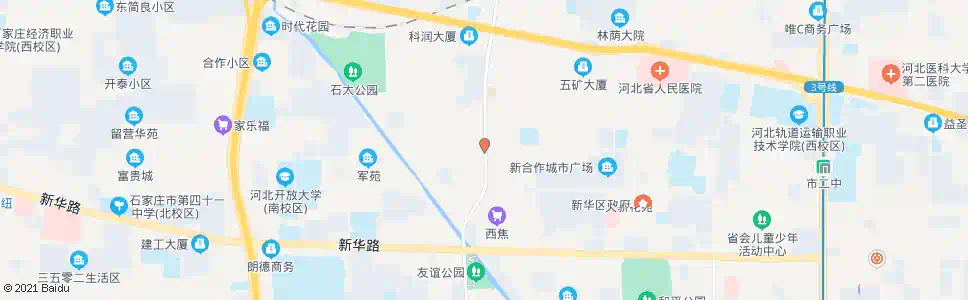 石家庄友谊合作路口_公交站地图_石家庄公交_妙搜公交查询2025
