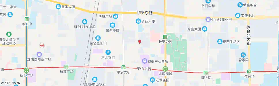 石家庄银宏花园_公交站地图_石家庄公交_妙搜公交查询2025