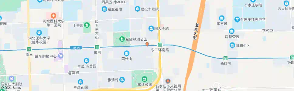 石家庄塔北路东口_公交站地图_石家庄公交_妙搜公交查询2025