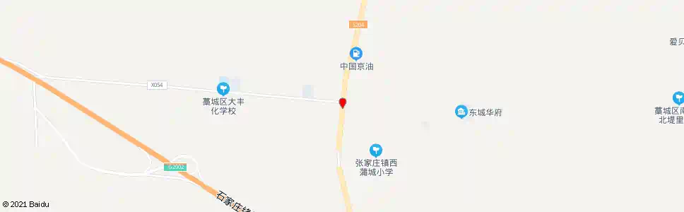 石家庄北蒲城_公交站地图_石家庄公交_妙搜公交查询2025