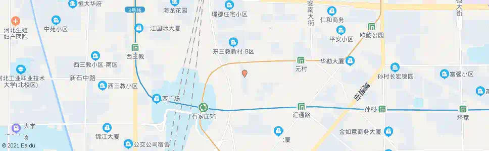 石家庄胜利小区_公交站地图_石家庄公交_妙搜公交查询2025