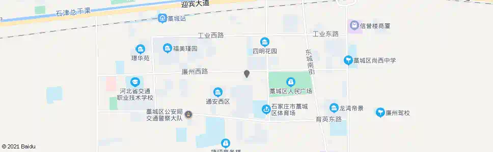 石家庄藁城公安局_公交站地图_石家庄公交_妙搜公交查询2025