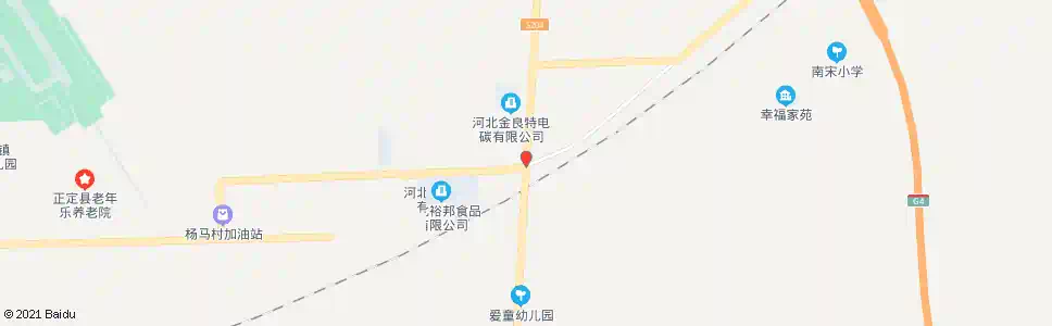 石家庄杨马村东_公交站地图_石家庄公交_妙搜公交查询2025