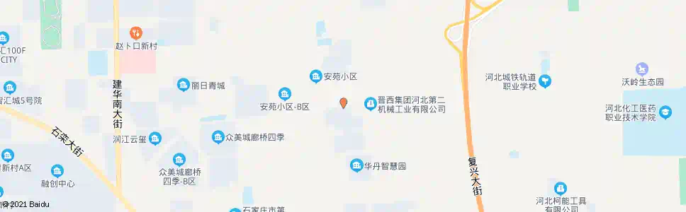 石家庄二机厂_公交站地图_石家庄公交_妙搜公交查询2025