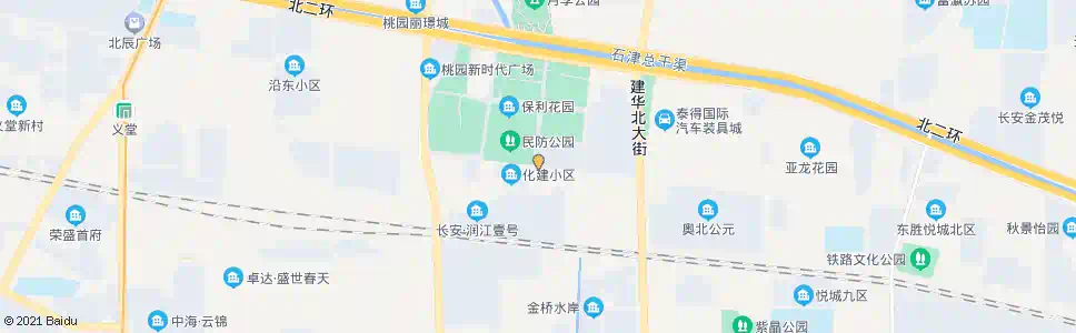石家庄桐兴园_公交站地图_石家庄公交_妙搜公交查询2025