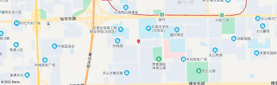 石家庄欧陆园(临时站)_公交站地图_石家庄公交_妙搜公交查询2025