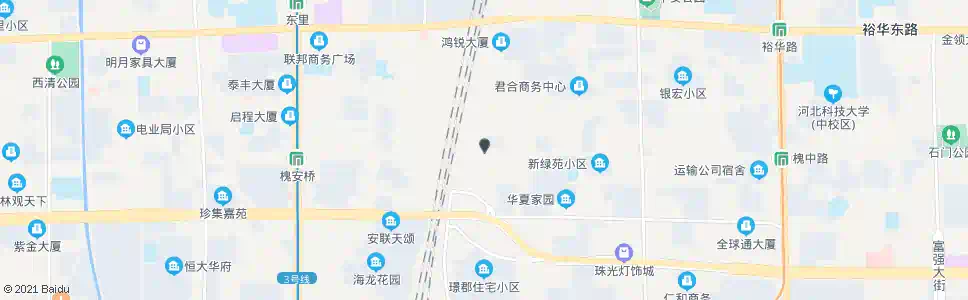 石家庄槐中路西口_公交站地图_石家庄公交_妙搜公交查询2025