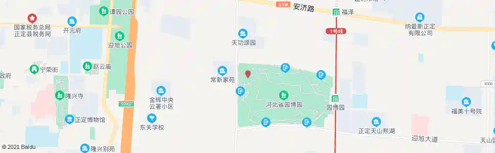 石家庄绿色公园_公交站地图_石家庄公交_妙搜公交查询2025