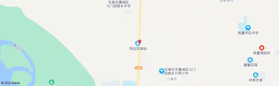 石家庄九门南_公交站地图_石家庄公交_妙搜公交查询2025