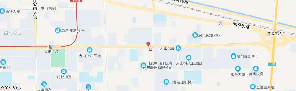 石家庄长江燕山街口_公交站地图_石家庄公交_妙搜公交查询2025