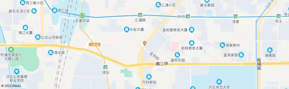 石家庄金利建通街口_公交站地图_石家庄公交_妙搜公交查询2025