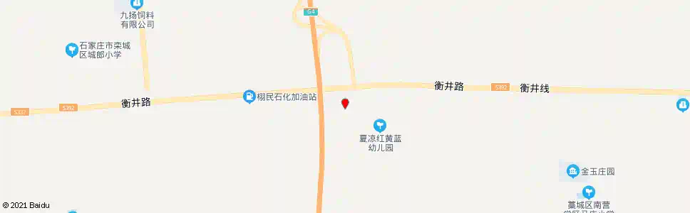 石家庄夏凉西口_公交站地图_石家庄公交_妙搜公交查询2025