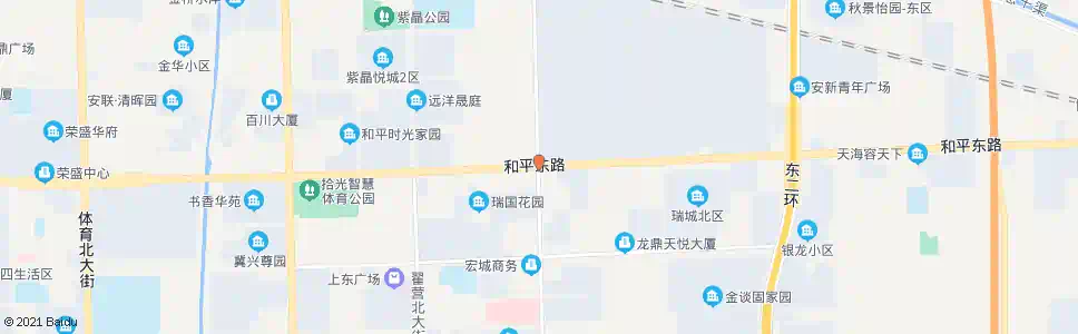 石家庄谈固大街和平路口_公交站地图_石家庄公交_妙搜公交查询2025