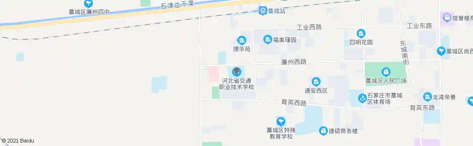 石家庄交通职业学校_公交站地图_石家庄公交_妙搜公交查询2025