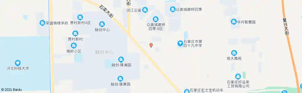 石家庄方村摩托城_公交站地图_石家庄公交_妙搜公交查询2025