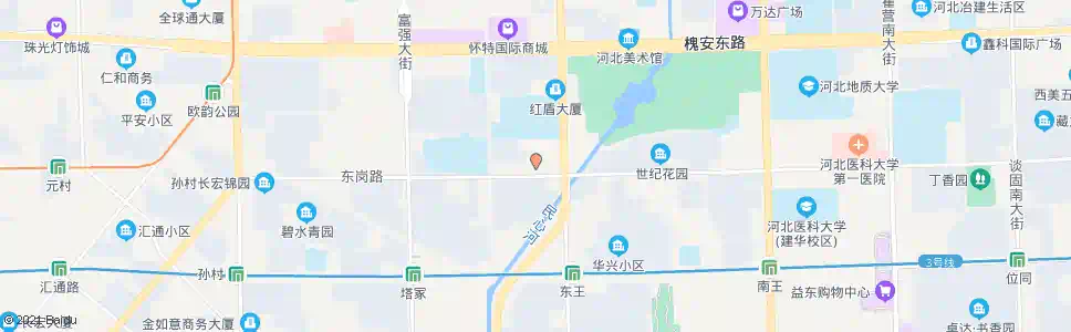 石家庄怀特家居城_公交站地图_石家庄公交_妙搜公交查询2025