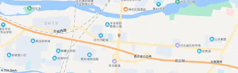 石家庄金柳林学校_公交站地图_石家庄公交_妙搜公交查询2025