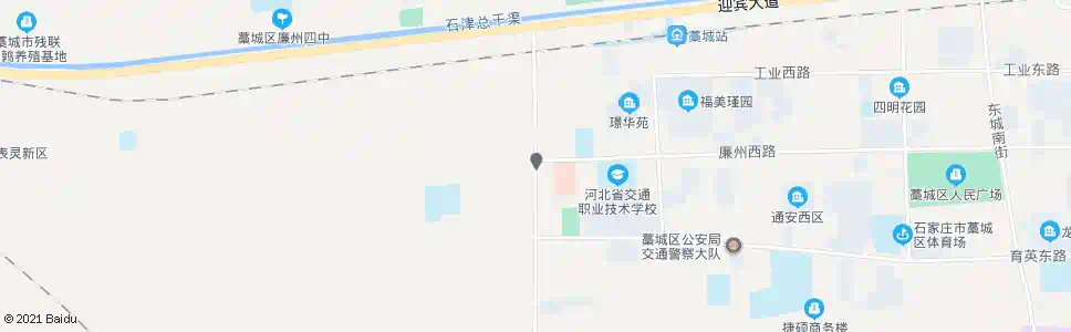 石家庄廉州路西口_公交站地图_石家庄公交_妙搜公交查询2025