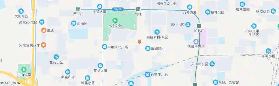 石家庄滨湖新村_公交站地图_石家庄公交_妙搜公交查询2025