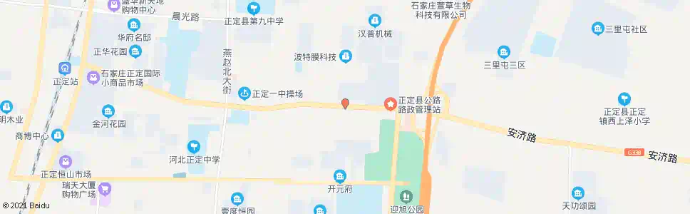 石家庄康福外国语学校_公交站地图_石家庄公交_妙搜公交查询2025