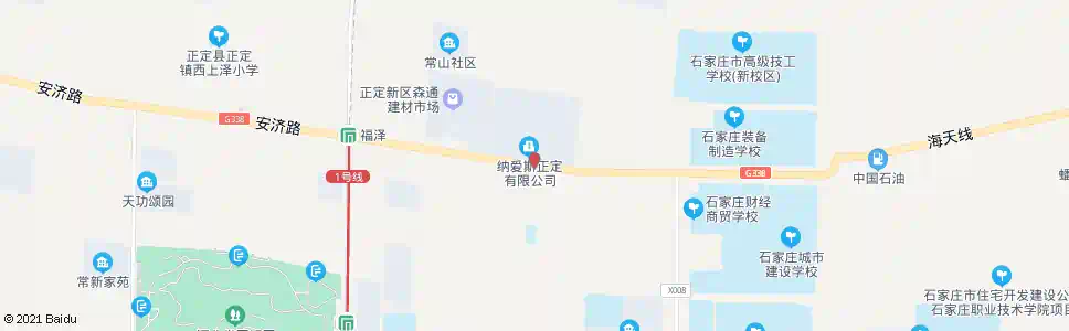 石家庄纳爱斯_公交站地图_石家庄公交_妙搜公交查询2025