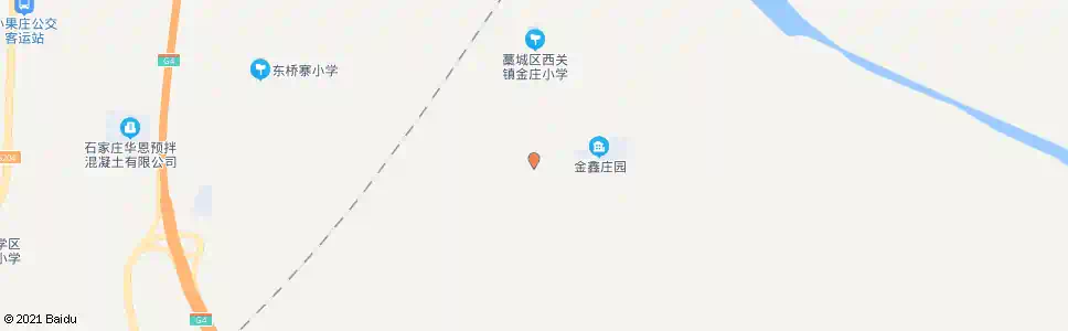 石家庄金庄西_公交站地图_石家庄公交_妙搜公交查询2025