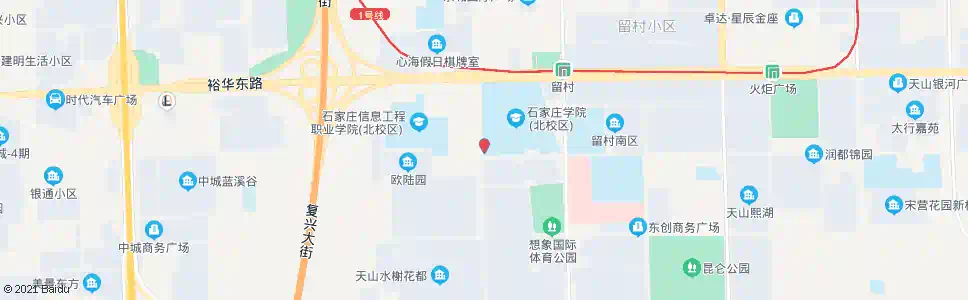 石家庄欧陆园_公交站地图_石家庄公交_妙搜公交查询2025