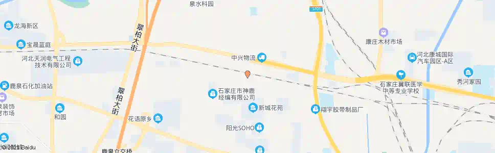石家庄北席西_公交站地图_石家庄公交_妙搜公交查询2025