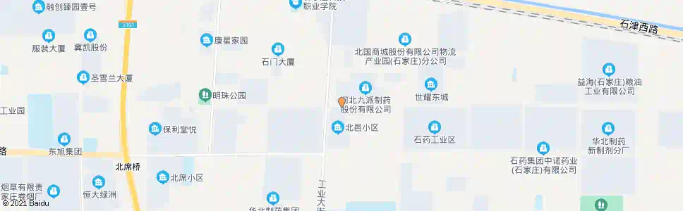 石家庄北邑小区_公交站地图_石家庄公交_妙搜公交查询2025