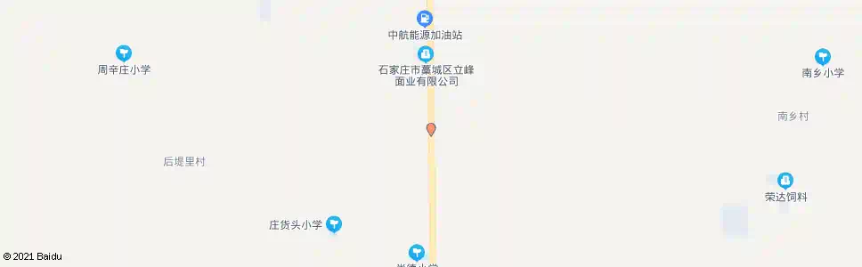 石家庄庄货头北_公交站地图_石家庄公交_妙搜公交查询2025