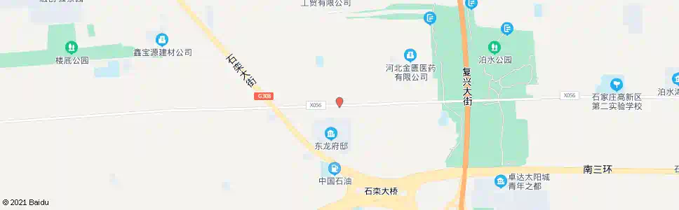 石家庄东许营_公交站地图_石家庄公交_妙搜公交查询2025