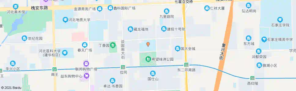 石家庄四十四中_公交站地图_石家庄公交_妙搜公交查询2025