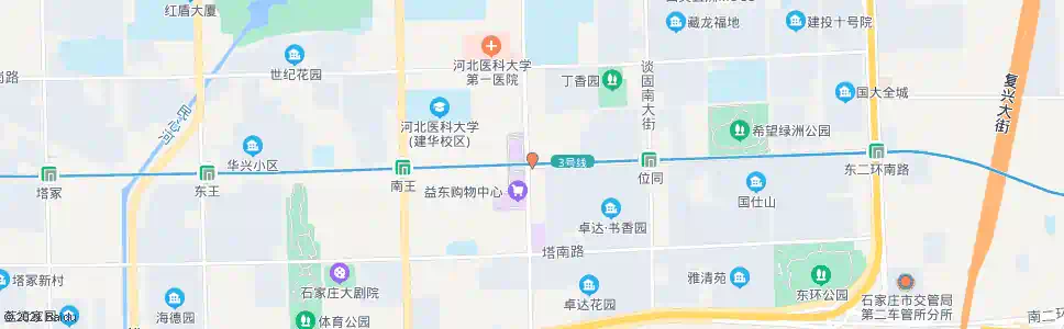 石家庄联邦空中花园_公交站地图_石家庄公交_妙搜公交查询2025