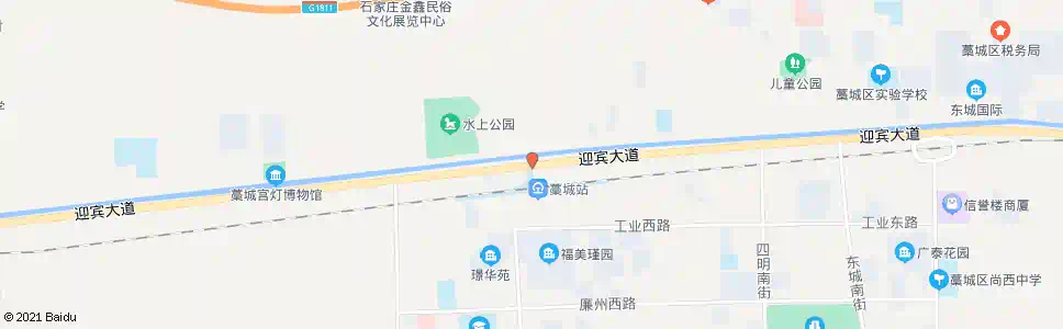 石家庄藁城火车站_公交站地图_石家庄公交_妙搜公交查询2025