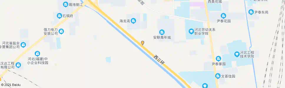 石家庄安联青年城西_公交站地图_石家庄公交_妙搜公交查询2025
