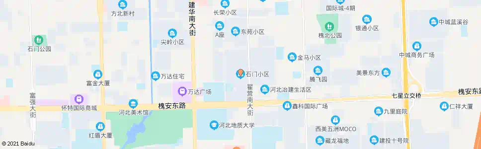 石家庄石门小区_公交站地图_石家庄公交_妙搜公交查询2025