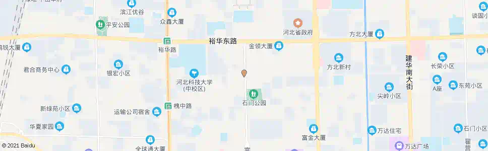 石家庄老年病医院_公交站地图_石家庄公交_妙搜公交查询2025