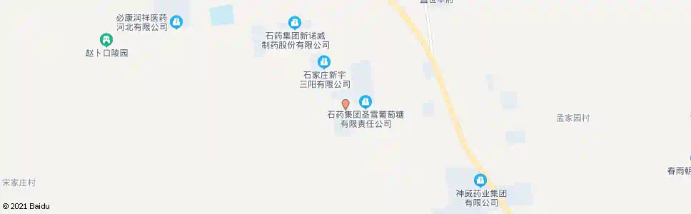 石家庄圣雪路西口_公交站地图_石家庄公交_妙搜公交查询2025