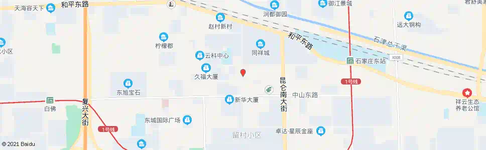 石家庄同祥城小区_公交站地图_石家庄公交_妙搜公交查询2025