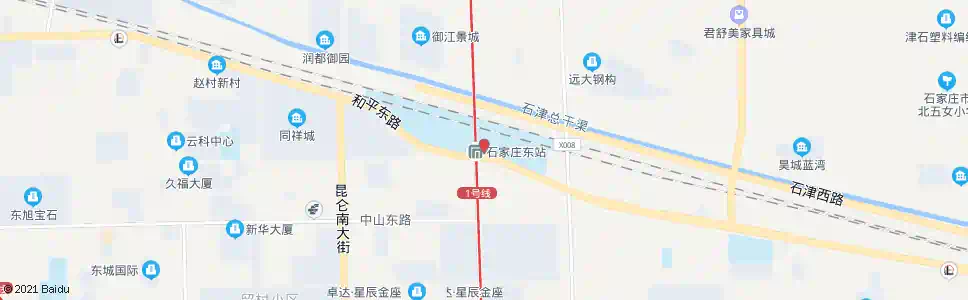 石家庄祁连街北口_公交站地图_石家庄公交_妙搜公交查询2025