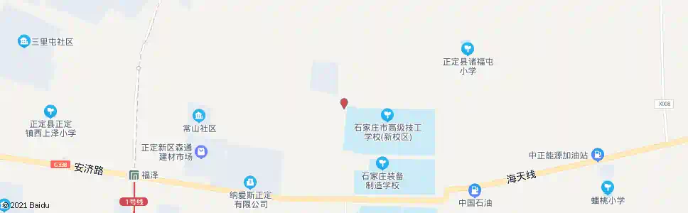 石家庄诸福屯西_公交站地图_石家庄公交_妙搜公交查询2025