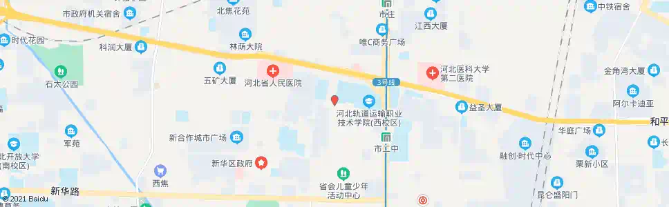 石家庄宁安路口_公交站地图_石家庄公交_妙搜公交查询2025